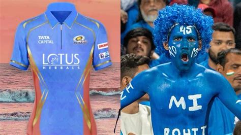 Best Jersey Ever: Fans React As Mumbai Indians Launch First Ever Jersey In WPL - Check | Cricket ...