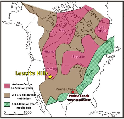 Leucite Hills - Geology of Wyoming