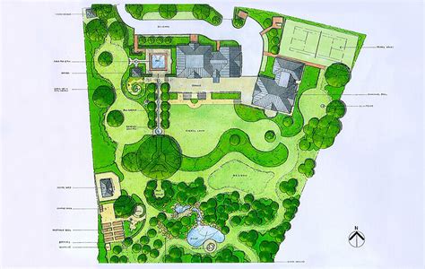 Cool and Composed - Acres Wild | Garden design plans, Garden layout, Backyard garden landscape