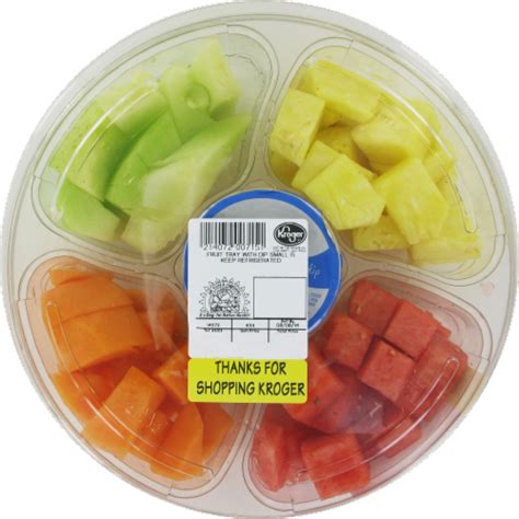 Cut Fruit Tray & Dip, 1 ct - Fred Meyer