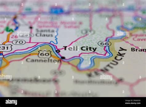 Tell city indiana map hi-res stock photography and images - Alamy