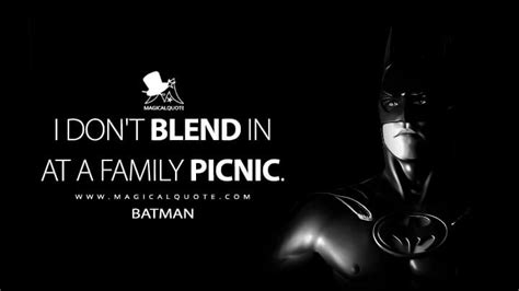 I don't blend in at a family picnic. - MagicalQuote