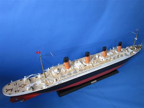 Buy RMS Britannic Limited 30in w/ LED Lights Model Cruise Ship - Model ...