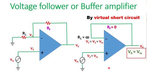 Op Amp Buffer Circuit Diagram