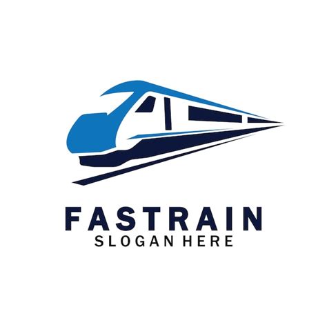 Premium Vector | Train logo vector illustration design.fast train logo.High speed train ...