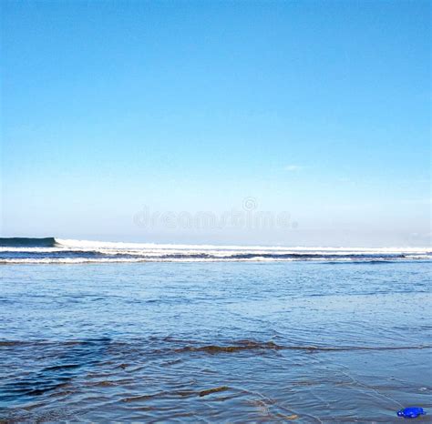 Pangandaran beach waves stock photo. Image of sunlight - 263738928