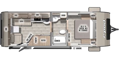 Forest River R Pod Travel Trailer Floor Plans – Two Birds Home