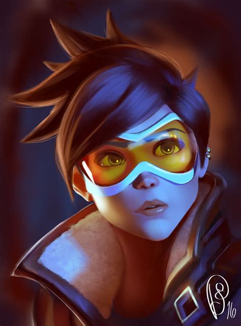 ArtStation - Tracer | Overwatch, Sthella Peragi Video Game Characters, Female Characters, Anime ...