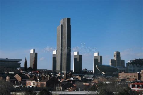 Albany, NY Skyline. Skyline of Albany, NY including the towers, the Egg ...