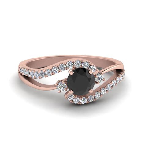 15 Black Diamond Engagement Ring Designs - Fascinating Diamonds