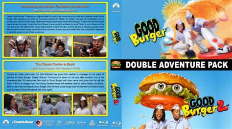 Good Burger Double Feature Custom Blu-Ray Cover - DVDcover.Com