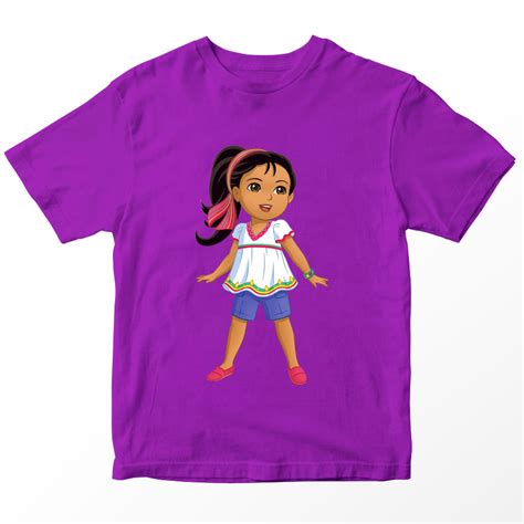 Dora and Friends Naiya Character T-Shirt, Children Costume Shirts, Kids ...