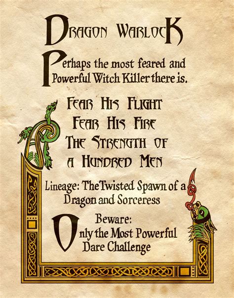 "Dragon Warlock" - Charmed - Book of Shadows | Charmed book of shadows, Book of shadows, Witch ...