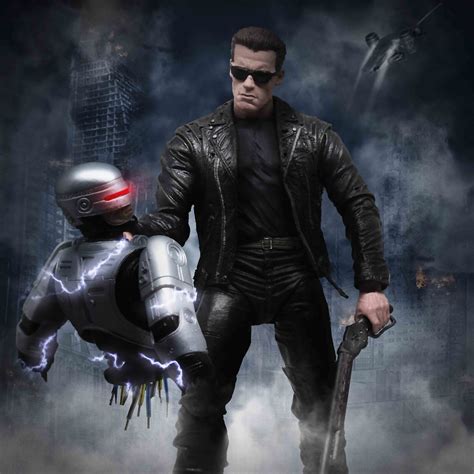 ArtStation - Terminator VS Robocop