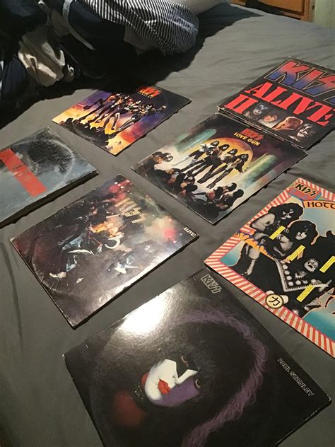 My kiss vinyl collection : r/KISS