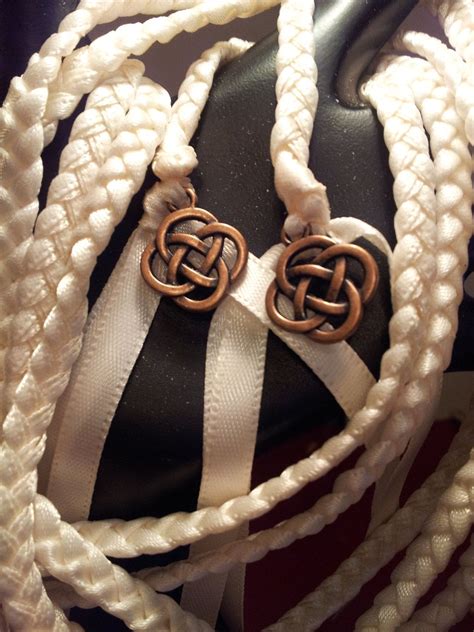 Ivory Celtic Knot Wedding Hand Fasting/ Binding Cord | Celtic knot wedding, Irish wedding ...