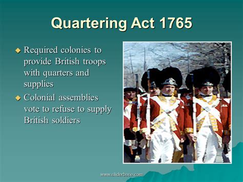 What Was The Quartering Act - The Stamp Act of 1765 - YouTube - The last act passed was the ...