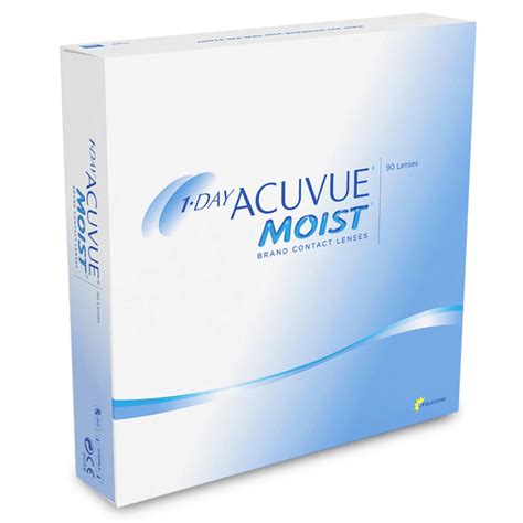 Buy Acuvue Moist Daily 90 Pack -350 Online in UAE | Sharaf DG