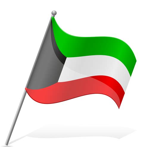 flag of Kuwait vector illustration 514263 Vector Art at Vecteezy