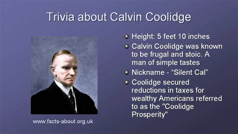 President Calvin Coolidge Biography - YouTube