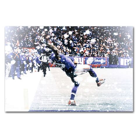 Odell Beckham Jr One Hand Catch Football Sports Poster 32x24