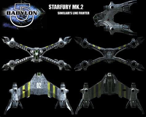 Babylon 5 - STARFURY MK.2 - 01 by TMC-Deluxe on DeviantArt