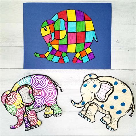 Make it a FUN Friday with these Awesome Elmer the Elephant Activities