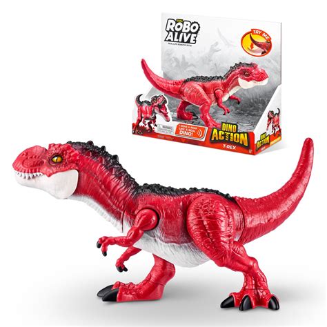 DINOSAURIO T-REX ROBO ALIVE ZURU | Jugueterías Ansaldo