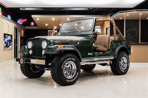 1977 Jeep CJ7 | Classic Cars for Sale Michigan: Muscle & Old Cars | Vanguard Motor Sales