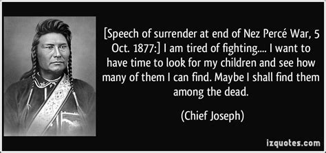 Chief Joseph Quotes - ShortQuotes.cc