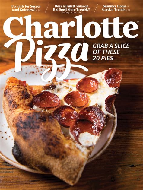 Editor's Note (June 2018): A Pizza Problem - Charlotte Magazine