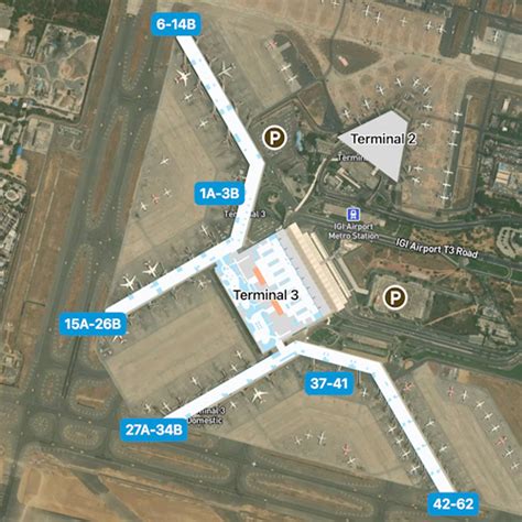 New Delhi Airport Map: Guide to DEL's Terminals