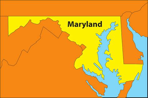 5+ Free Map Of Maryland & Maryland Images - Pixabay