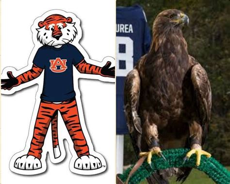 Why does Auburn have 2 mascots, War Eagle and Tiger?