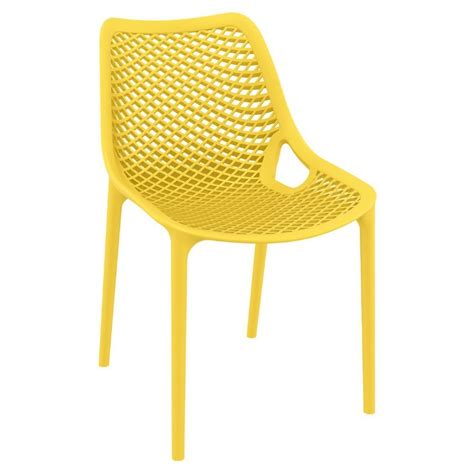 Compamia : Air Outdoor Dining Chair Yellow ISP014-YEL Dining Chairs For Sale, Cafe Chairs ...