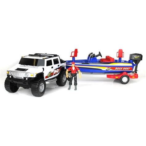 Adventure Wheels Deluxe Truck and Boat Set - Walmart.com - Walmart.com