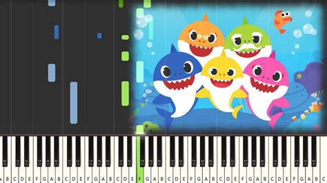 Baby Shark - Piano by MedleyNotes - YouTube