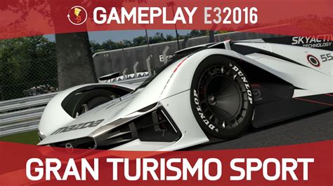 Gran Turismo Sport - Gameplay E3 2016 - YouTube