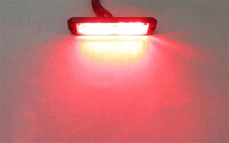 5" Low Profile Red Strobe Light - NightRider LEDS | Automotive ...