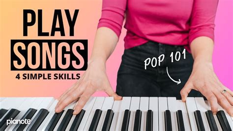 Pop Piano 101 (4 Essential Piano Skills For Every Pop Song) - YouTube