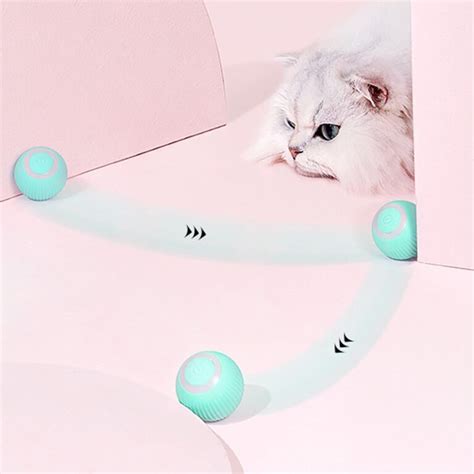 Smart Cat Toys Automatic Rolling Ball Electric Cat Toys Interactive For ...