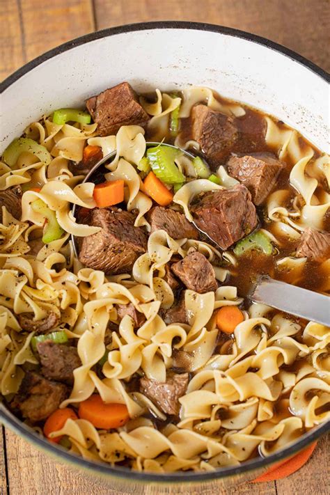 The BEST Beef Noodle Soup Recipe (So Easy!) - Dinner, then Dessert