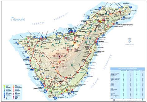 tenerife carte Archives - Voyages - Cartes