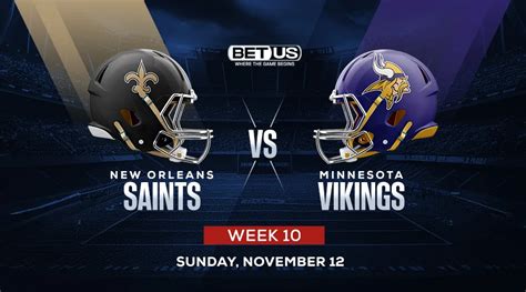 NFL Spreads This Week: Bet Vikings Over Saints