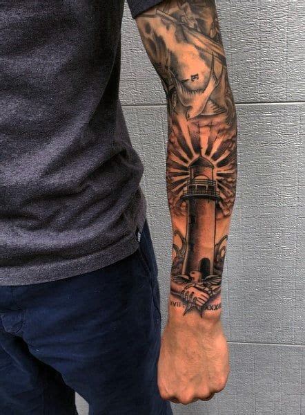 Lighthouse Forearm Tattoo - orientfrau