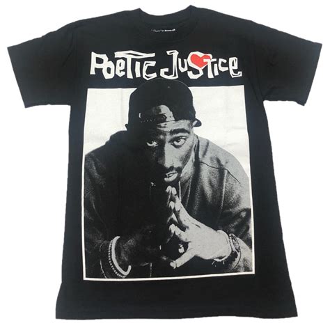 Poetic Justice 2 Pac Tupac Shakur Mens T-Shirt (Black) | eBay