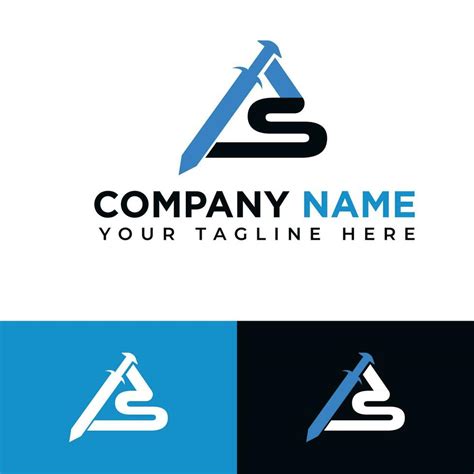 AS Letter Logo Design, Letter mark Logo 26602594 Vector Art at Vecteezy