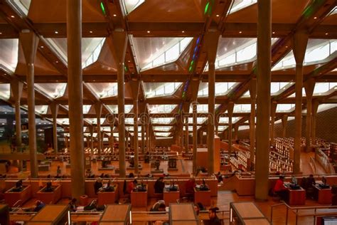 Library of Alexandria Bibliotheca Alexandrina Stock Image - Image of destination, bibliotheca ...