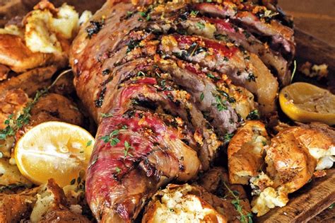 Roast lamb recipe from The Great Australian Cookbook