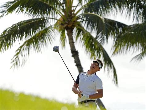 Carl Yuan gets a gift from Jon Rahm going to LIV. He's already taking advantage of it at Sony Open